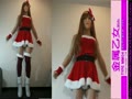 フィメールマスク動画17 ﾐﾆｽｶｻﾝﾀｻさん02 kigurumi female mask17 Mini skirt Santa claus Dress 2